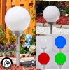 KANGANBOU solar light LED silver, 4-light sources, Colour changer