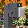 TOOGONG path light LED anthracite, 1-light source, Motion sensor