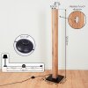 KYNETON Floor Lamp LED Ecru, black, 1-light source