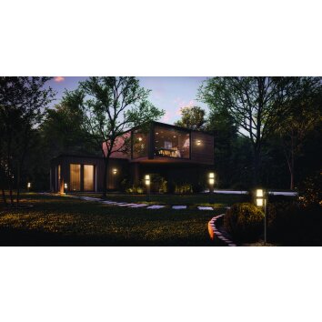 LEDVANCE SMART+ path light grey, 1-light source