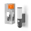 LEDVANCE SMART+ Outdoor Wall Light grey, 1-light source, Motion sensor
