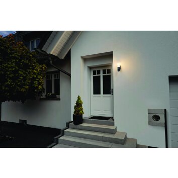 LEDVANCE SMART+ Outdoor Wall Light grey, 1-light source, Motion sensor