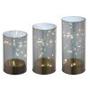 Globo HANNI Table lamp set LED grey, 45-light sources