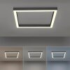 Paul-Neuhaus PURE-LINES Ceiling Light LED anthracite, 1-light source, Remote control