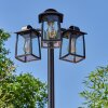 TROSA Lamp Post black, 3-light sources