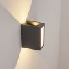 HOODS Outdoor Wall Light LED anthracite, 3-light sources