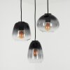 MECHAICO Pendant Light black, 3-light sources