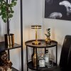 HUALLILEMU Table lamp LED antique brass, 1-light source