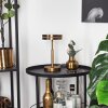 HUALLILEMU Table lamp LED antique brass, 1-light source