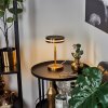 HUALLILEMU Table lamp LED antique brass, 1-light source