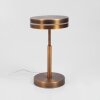 HUALLILEMU Table lamp LED antique brass, 1-light source