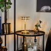 HUALLILEMU Table lamp LED brass, 1-light source