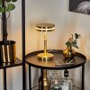 HUALLILEMU Table lamp LED brass, 1-light source