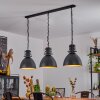 TALLAA Pendant Light black, 3-light sources