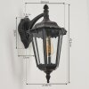 PAMPUTA Outdoor Wall Light black, 1-light source