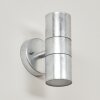 BESSIEBELLE Outdoor Wall Light galvanized, white, 2-light sources