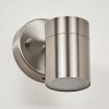 BESSIEBELLE Outdoor Wall Light stainless steel, white, 1-light source