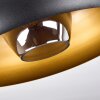 GAUDI Ceiling Light gold, black, 1-light source