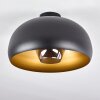 GAUDI Ceiling Light gold, black, 1-light source