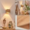 POLCURA Wall Light Light wood, 1-light source