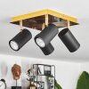 ZUOZ Ceiling Light brass, black, 4-light sources