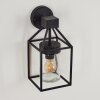FISKENES Outdoor Wall Light black, 1-light source