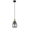 Globo FANNI Pendant Light brass, black, 1-light source