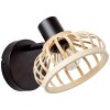 Brilliant NORAH Wall Light black, 1-light source