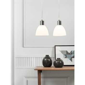 Nordlux RAY Pendant Light chrome, 2-light sources