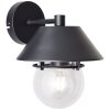 Brilliant STOKESLEY Outdoor Wall Light black, 1-light source