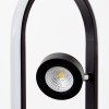 Brilliant NEBEKER Floor Lamp LED black, 4-light sources, Remote control