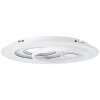 Brilliant FURTADO Ceiling Light LED black, white, 1-light source, Remote control