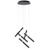 Brilliant LAGANO Pendant Light LED black, 1-light source
