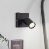 Brilliant JELLO Wall Light LED black, 1-light source