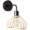 Brilliant NORAH Wall Light black, 1-light source