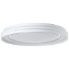 Brilliant BARTY Ceiling Light LED chrome, white, 1-light source, Remote control