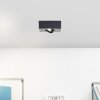 Brilliant DORO Ceiling Light LED black, 1-light source