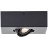 Brilliant DORO Ceiling Light LED black, 1-light source