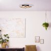 Brilliant WOODBRIDGE Ceiling Light LED brown, black, 1-light source