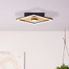 Brilliant WOODBRIDGE Ceiling Light LED brown, black, 1-light source