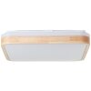 Brilliant TUMEO Ceiling Light LED brown, white, 1-light source