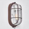 CHAQUIRE Wall Light brown, rust-coloured, 1-light source