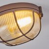 CHAQUIRE Ceiling Light brown, rust-coloured, 1-light source