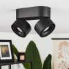 LAONSANA Ceiling Light LED black, 2-light sources