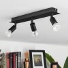 CASTILLO Ceiling Light black, 3-light sources