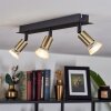 CASTILLO Ceiling Light black, 3-light sources