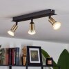 CASTILLO Ceiling Light black, 3-light sources