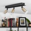 CASTILLO Ceiling Light black, 3-light sources
