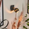 TOME Wall Light LED brass, black, 1-light source