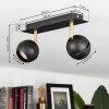 TOME Ceiling Light LED brass, black, 2-light sources
